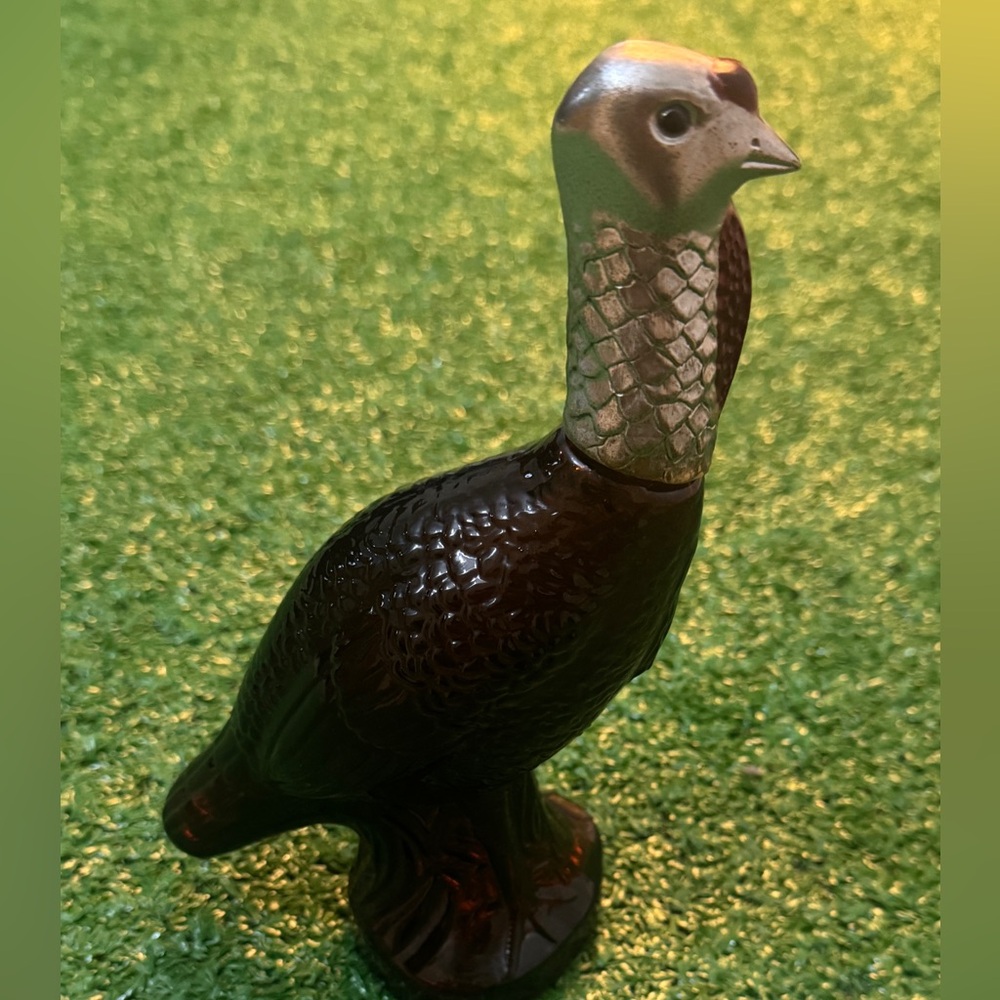 Vintage Avon wild turkey deep woods after shave vintage old stock glass unique - Picture 2 of 7